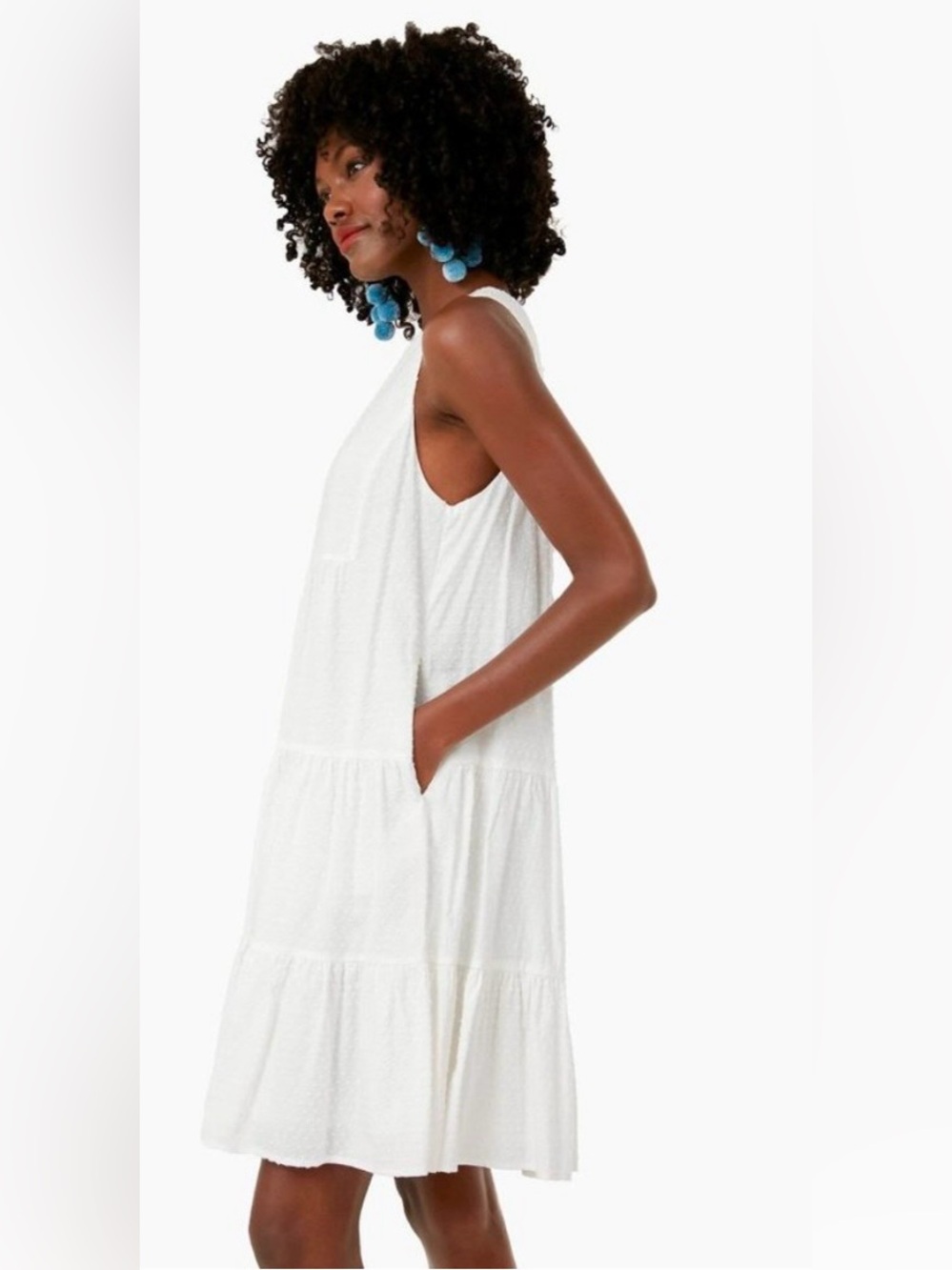Tuckernuck | Pomander Place Sleeveless Tiered Mini Dress - Picture 2 of 7